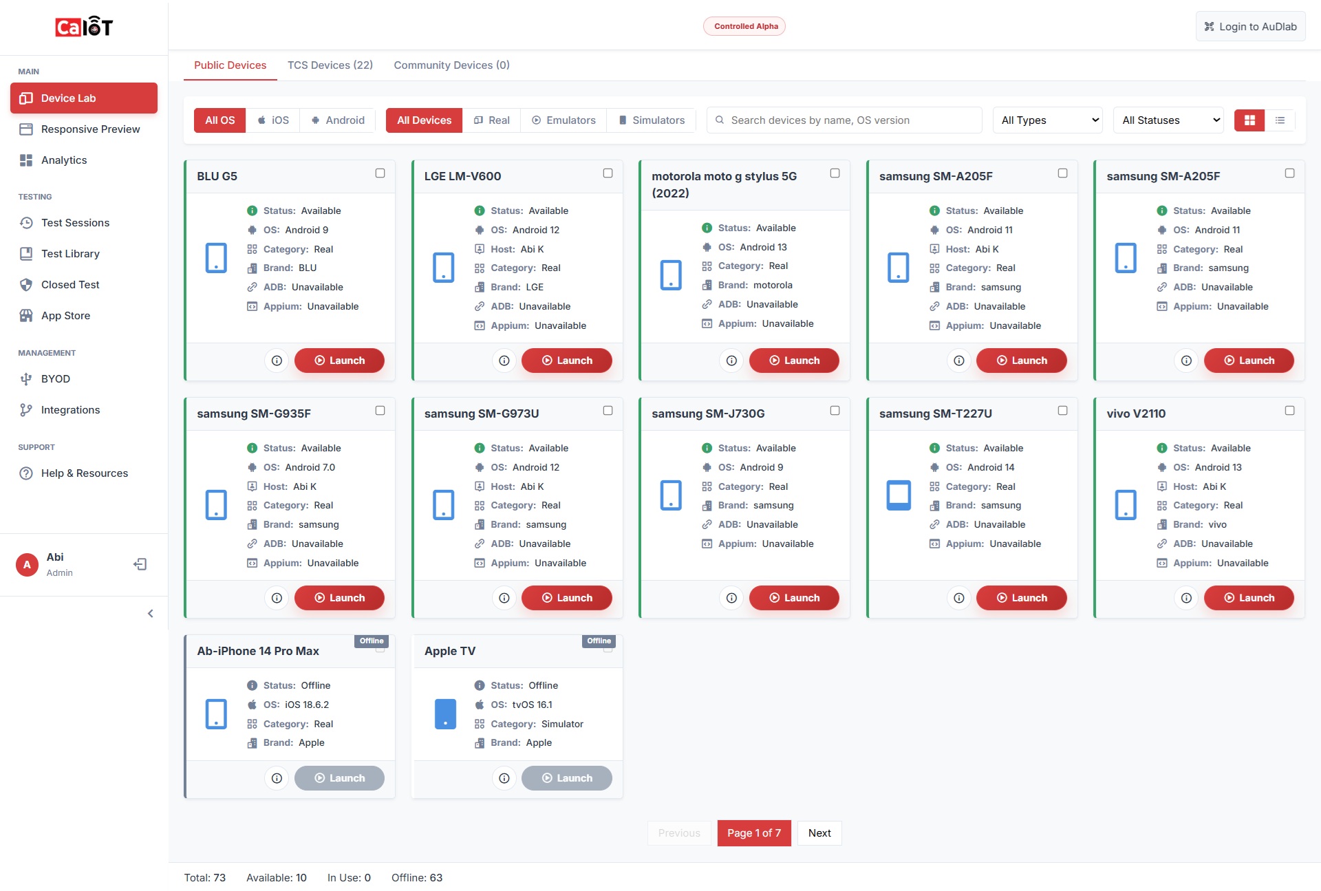 BrowserStack alternative real device testing